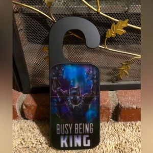 Marvels Wakanda door hanger